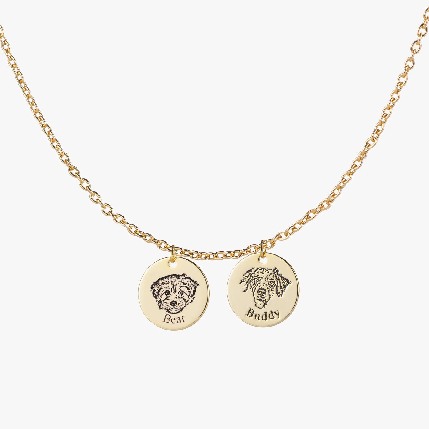Custom Pet Face Necklace
