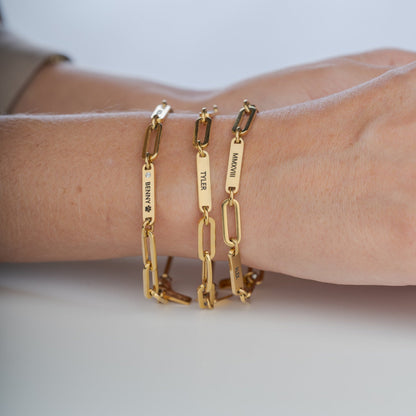 Olive Engravable Bracelet